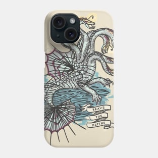 BRAVE THE DEPTHES Phone Case