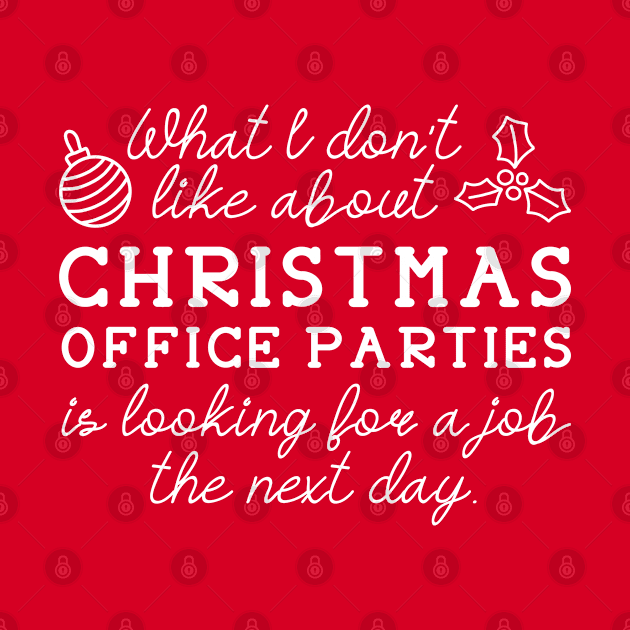 Christmas Office Parties by LuckyFoxDesigns