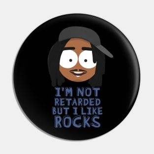 Kam Patterson From Kill Tony Likes Rocks Pin