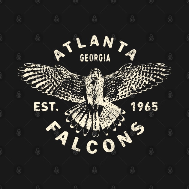 Atlanta Falcons 1 by Buck Tee Originals by Buck Tee