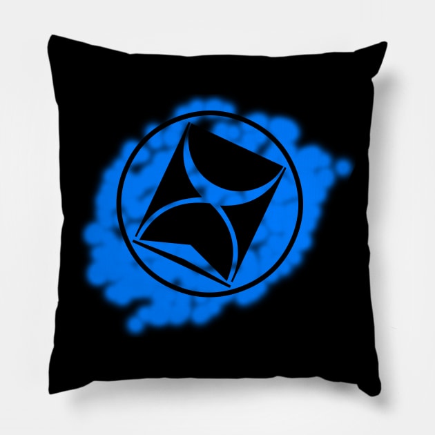 Time Tunnel grafitti Pillow by Federation Skum Kosplay