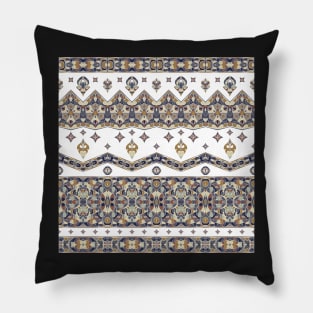 Ethnic patterns in oriental style. Pillow