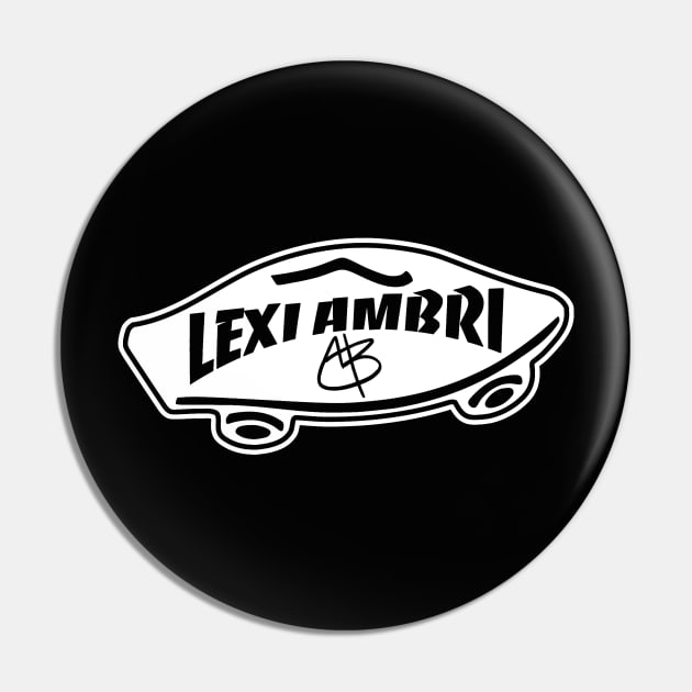 Lexi Ambri Skateboard Pin by Lexi Ambri