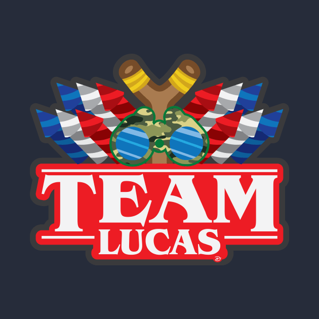 Stranger Teams: Lucas by dhartist