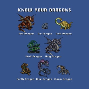 Final Fantasy: Know Your Dragons T-Shirt