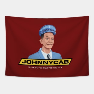 JohnnyCab - vintage logo - Total Recall Tapestry