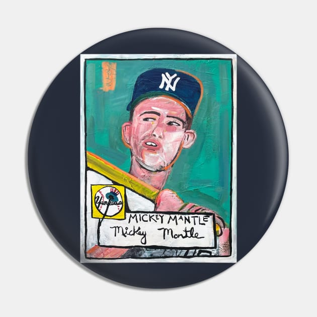 Mickey Mantle Pin by ElSantosWorld