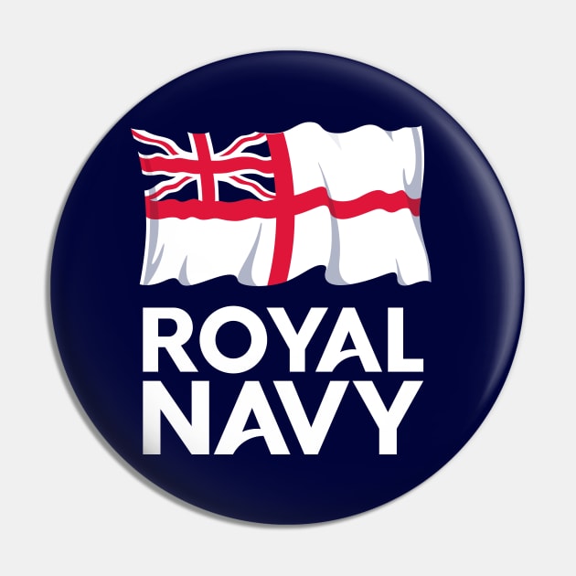 Royal Navy Logo Pin by Mandra