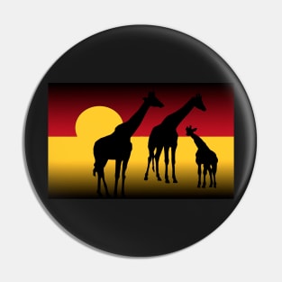 Sunset In The Serengeti Pin