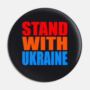 Stand with Ukraine Pin