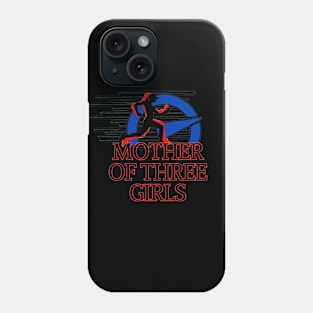 mother of three girls Phone Case