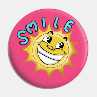 Smile Sunny! Pin