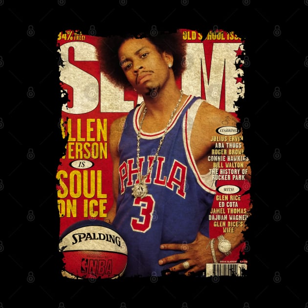 Allen Iverson - Slam Cover by Omeshshopart