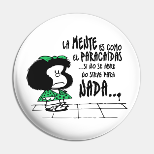 Mafalda Feminista Frases Humor Pins And Buttons Teepublic