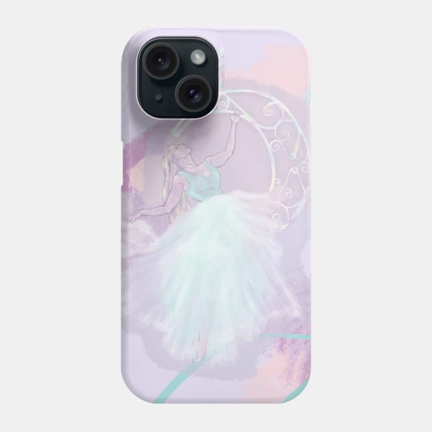 Half Moon Princess - Aerial hoop Phone Case by LaBellaCiambella