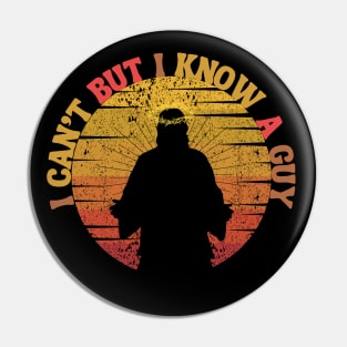 I can't but I know a Guy-Vintage Sunset Jesus Faith Pin