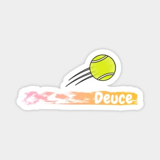 Deuce tennis Magnet