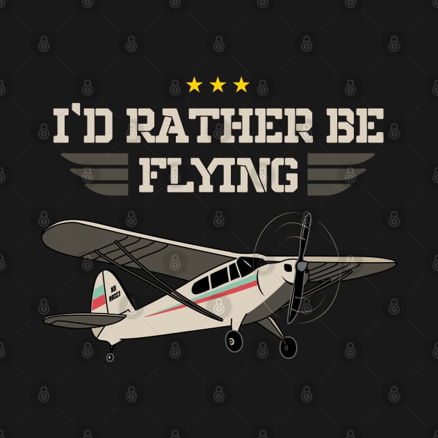 I'd rather be flying by Pannolinno