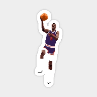 Eddie Johnson Pixel Layup Magnet