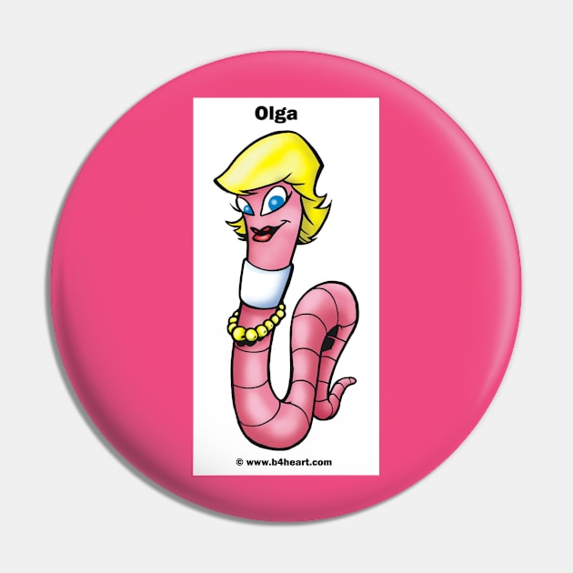 Olga Gooey Pin by b4heart