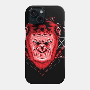 ape head face Phone Case