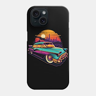 Retro Car Two Phone Case