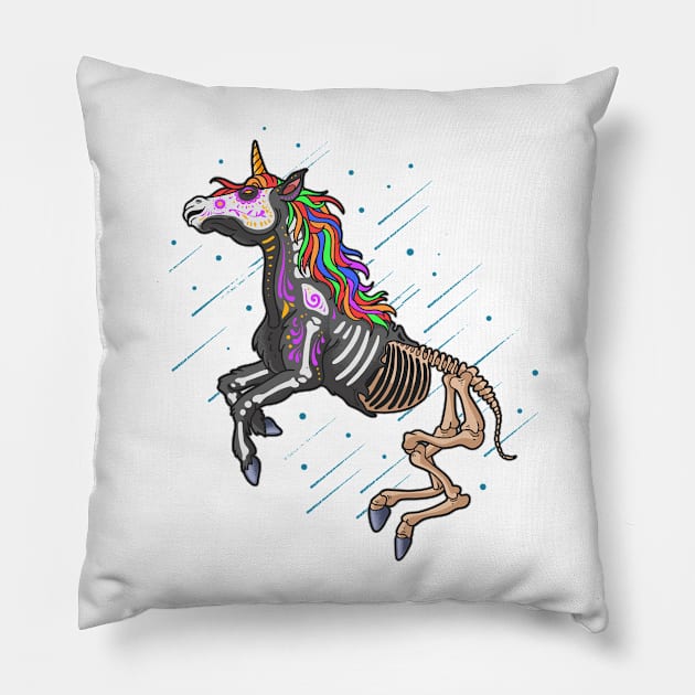 UNICORN Zombie Pillow by Mako Design 