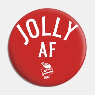 Jolly AF (Christmas) Pin