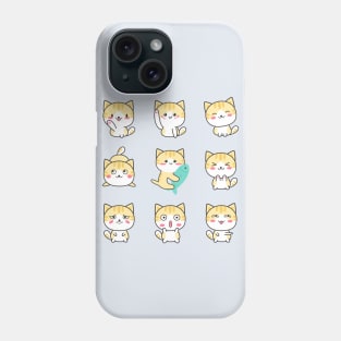 Cats moods Phone Case