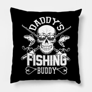 daddy's fishing buddy Pillow