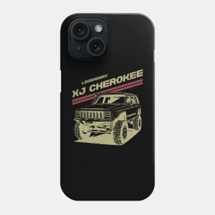 XJ-series Jeep Cherokee Jeep car trailcat Phone Case