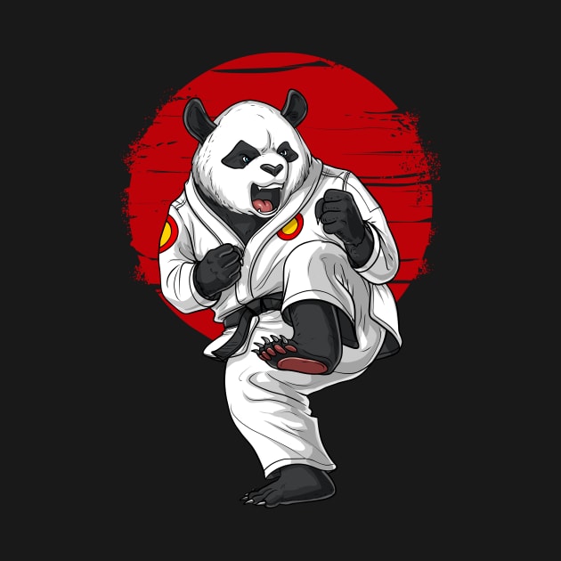 Panda Bear Karate by underheaven