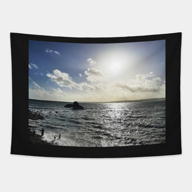 Torquay Seaview Tapestry by Graz-Photos