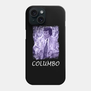 Columbo's Cerebral Chess Unpuzzling Crime On Screen Phone Case