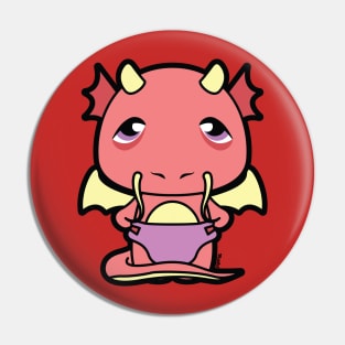 Year of the Dragon Tooniefied Pin