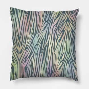 Colorful Zebra print Pillow