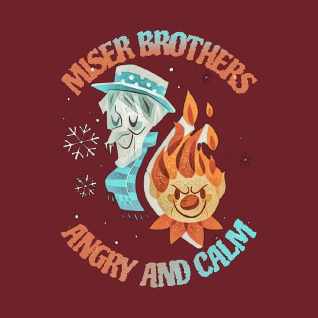 miser brothers : angry and calm by valentinewords