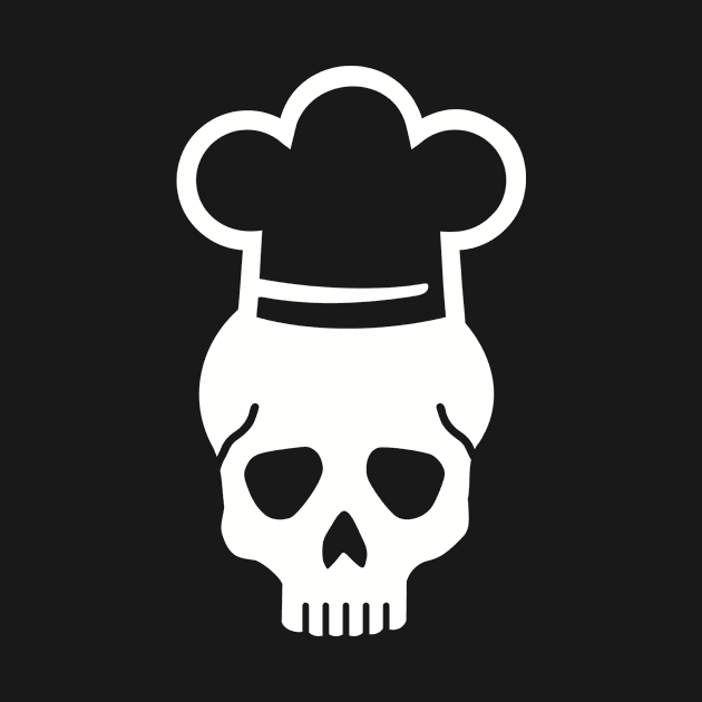 Cook chef skull by Designzz