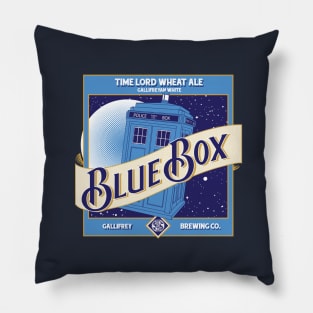 Blue Box Brewing Pillow