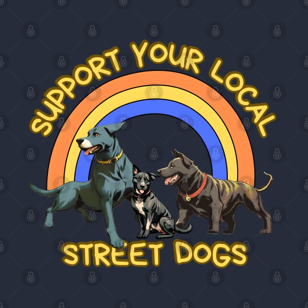 Street Dogs by Blue Button