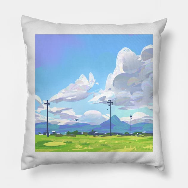 Sunny day Pillow by dbcreations25