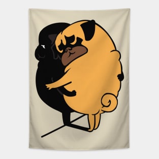 Hug Yourself Pug Tapestry