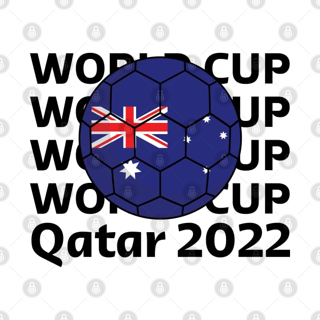 World Cup Qatar 2022  - Team Australia by Inspirit Designs