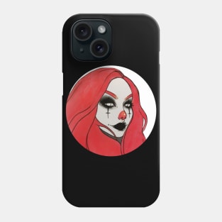 Cute clown babe Phone Case