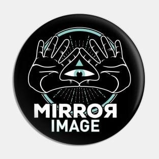 D&D Spell Mirror Image Pin
