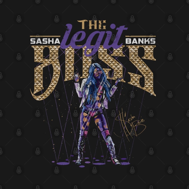 Sasha Banks Legit Boss Lights by MunMun_Design