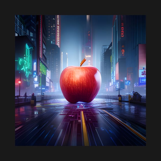 Apple in City by SmartPufferFish