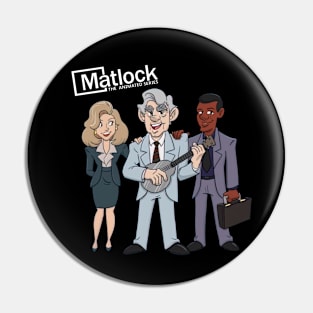 Matlock The sitcom Animated Series Pin