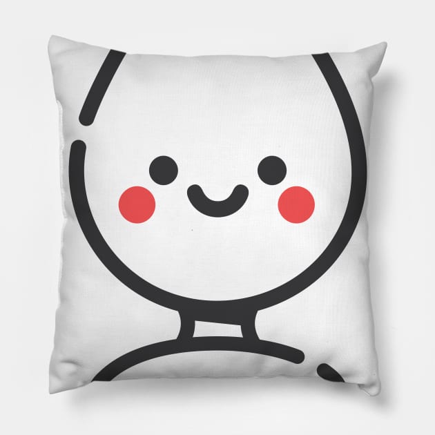 30 days of pride - Day 1 (white) Pillow by lil adam