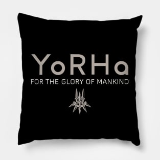 for the glory of mankind Pillow